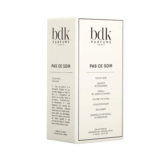 BDK Parfums - Pas Ce Soir EDP 100ml