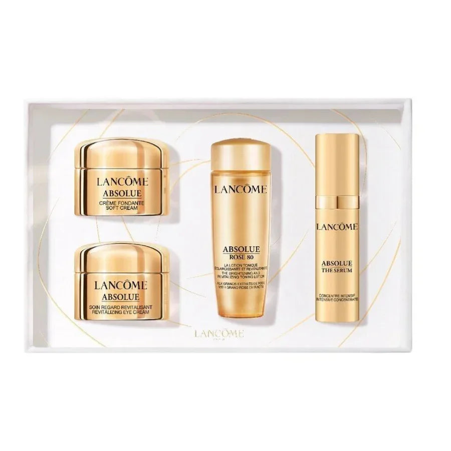 LANCÔME ABSOLUE まとめ　セット Lancome - Absolue 4 Pieces Travel Set – Ascent Luxury Cosmetics