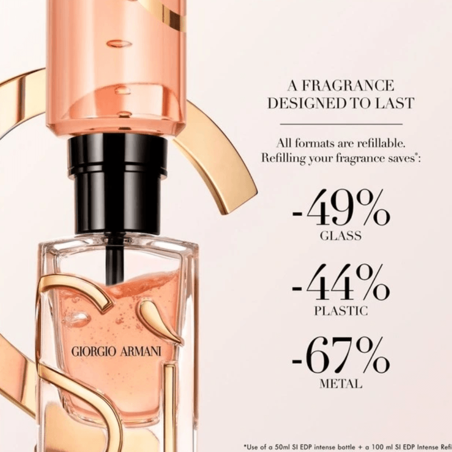 Giorgio Armani - SI EDP Intense Refillable - Ascent Luxury Cosmetics
