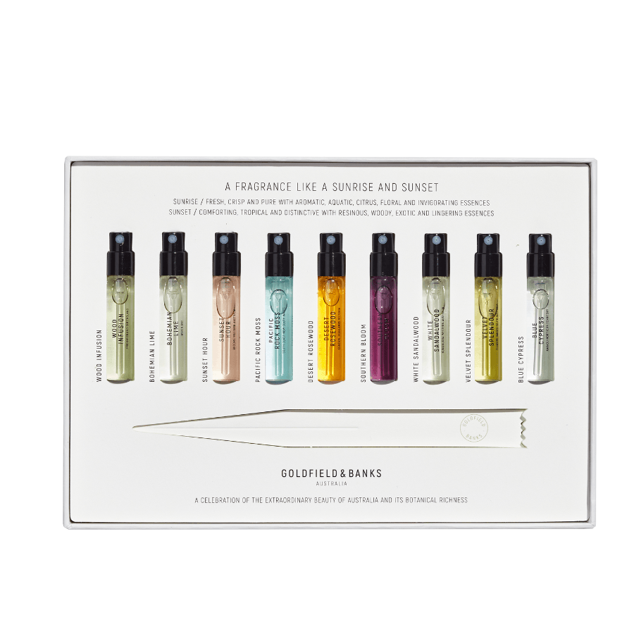 Goldfield & Banks - Discovery Sample Collection (9x2ml) - Ascent Luxury Cosmetics