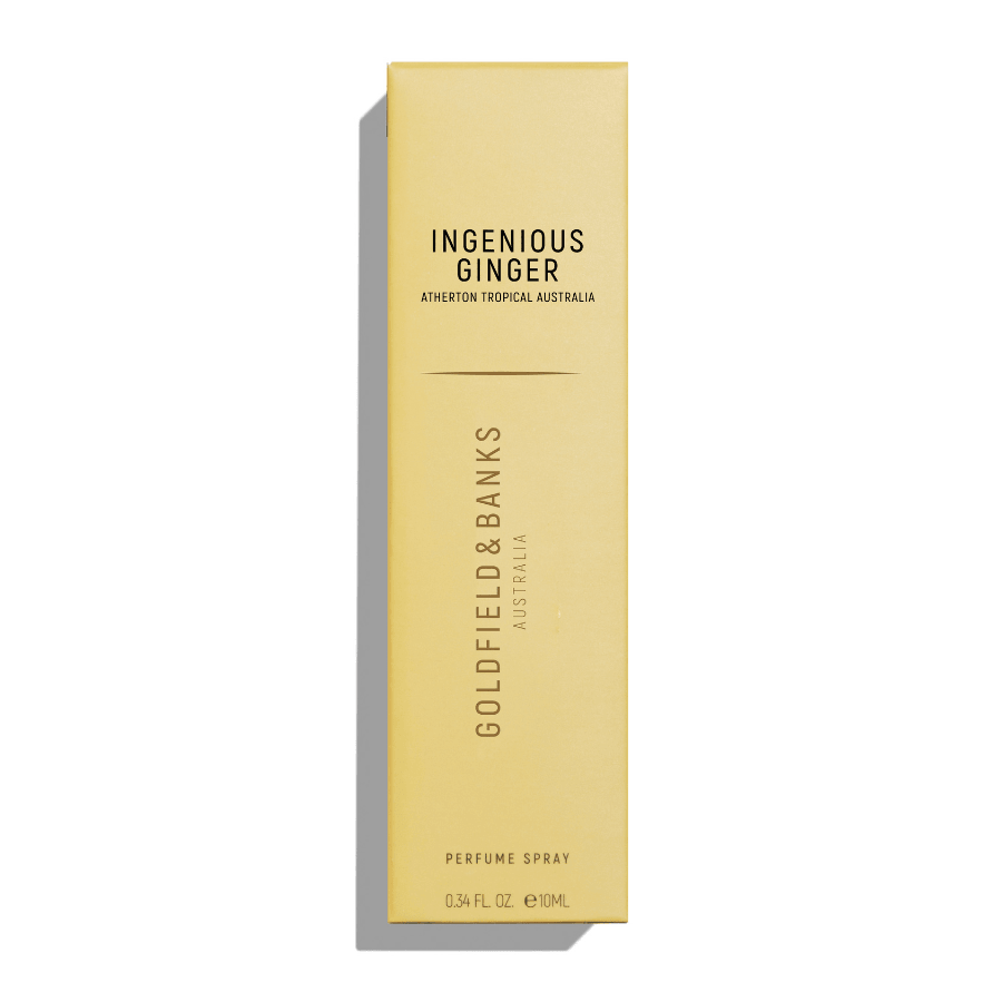 Goldfield & Banks - Ingenious Ginger Parfum Travel Spray 10ml - Ascent Luxury Cosmetics