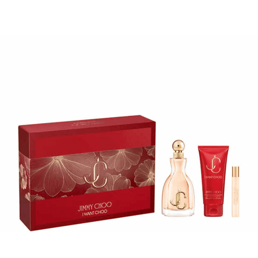 Jimmy Choo Xmas 2024 I Want Choo EDP 100ml Giftset Ascent Luxury Cosmetics
