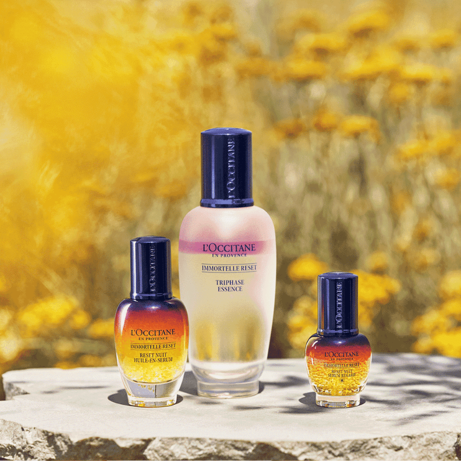 L'Occitane - Immortelle Reset Overnight Oil-In-Serum 30ml - Ascent Luxury Cosmetics