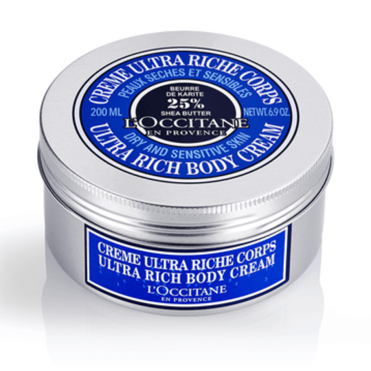 L'Occitane - Shea Butter Ultra Rich Body Cream 200ml Refillable - Ascent Luxury Cosmetics