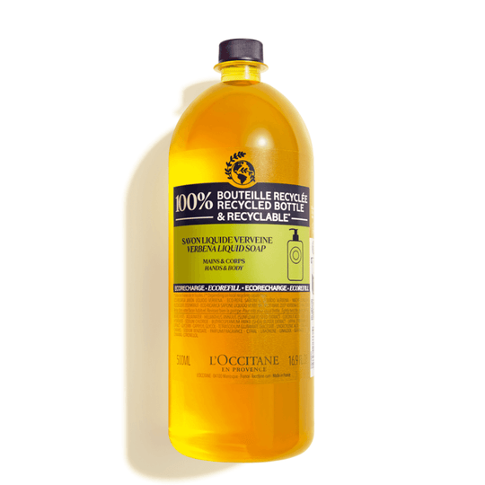 L'Occitane - Shea Liquid Soap Refill - Verbena 500ml - Ascent Luxury Cosmetics