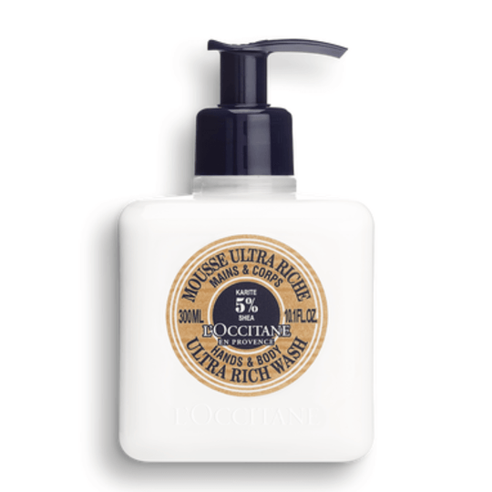 L'Occitane - Shea Ultra Rich Hand & Body Wash 300ml - Ascent Luxury Cosmetics