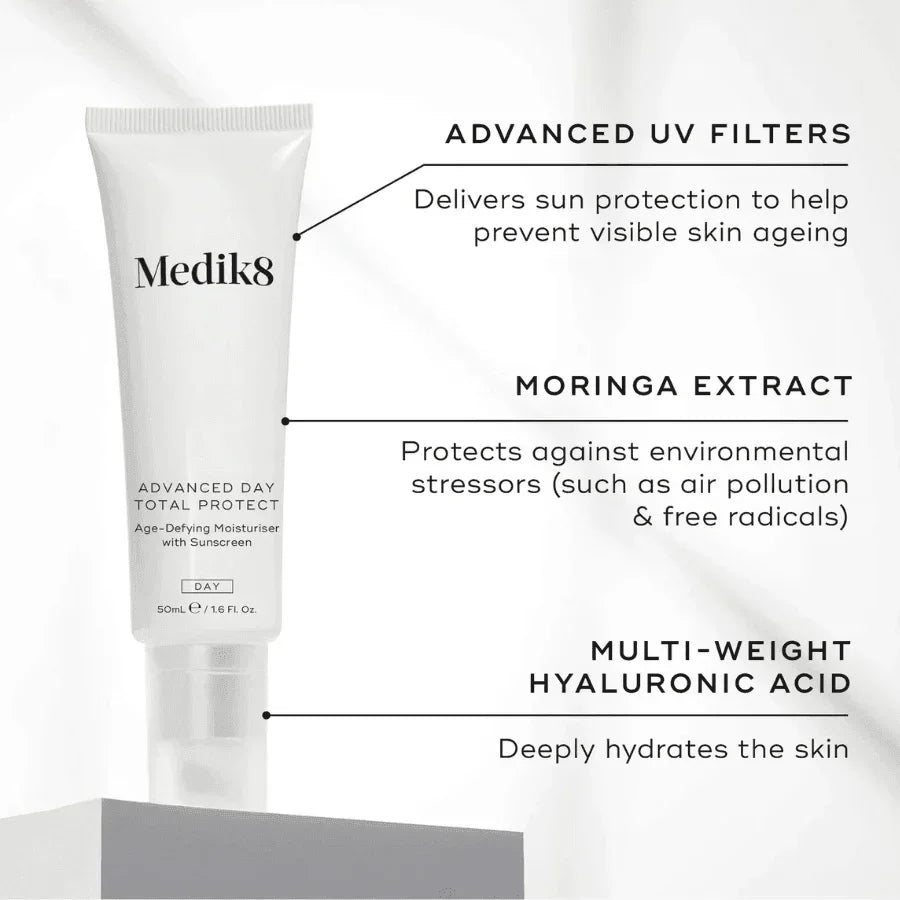Medik8 - Advanced Day Total Protect 50ml - Ascent Luxury Cosmetics