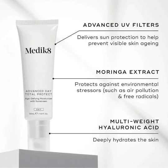 Medik8 - Advanced Day Total Protect 50ml - Ascent Luxury Cosmetics