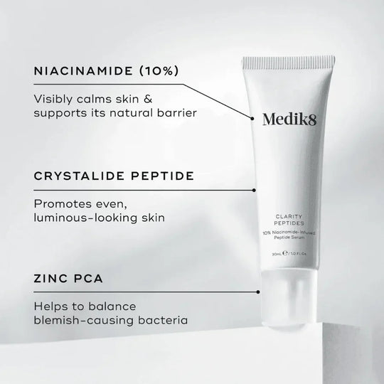 Medik8 - Clarity Peptides 30ml - Ascent Luxury Cosmetics
