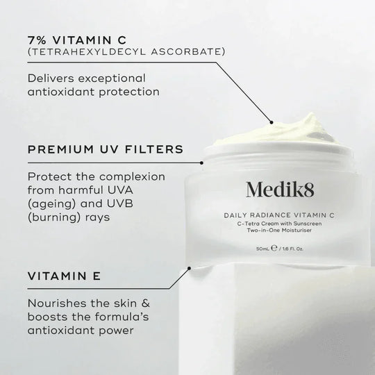 Medik8 - Daily Radiance Vitamin C 50ml - Ascent Luxury Cosmetics