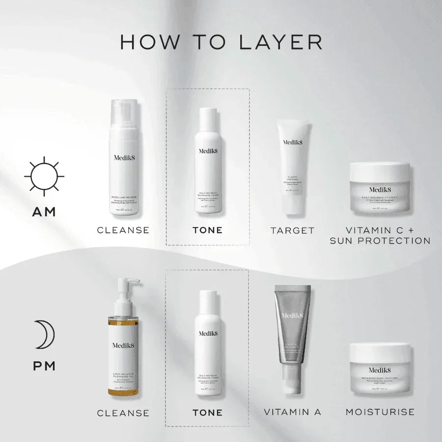 Medik8 - Daily Refresh Balancing Toner 150ml - Ascent Luxury Cosmetics