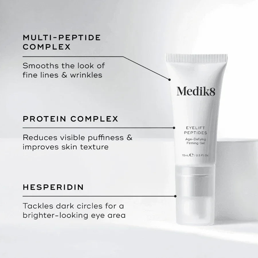 Medik8 - Eyelift Peptides 15ml - Ascent Luxury Cosmetics