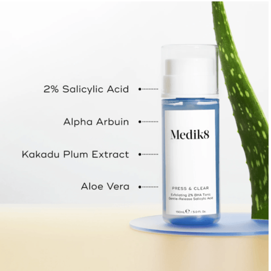 Medik8 - Press & Clear Refillable 150ml - Ascent Luxury Cosmetics