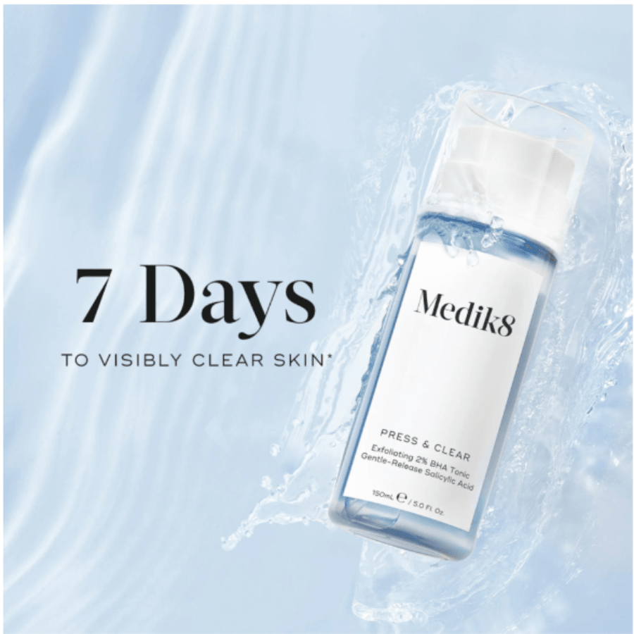 Medik8 - Press & Clear Refillable 150ml - Ascent Luxury Cosmetics