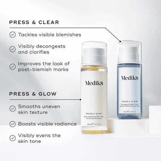 Medik8 - Press & Glow 200ml - Ascent Luxury Cosmetics