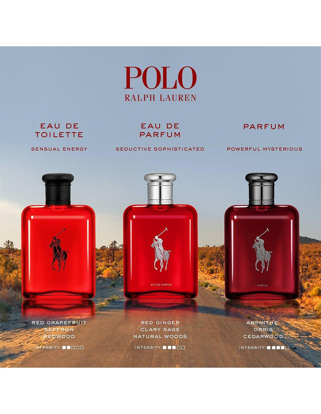 Ralph Lauren - Polo Red Parfum Refillable - Ascent Luxury Cosmetics