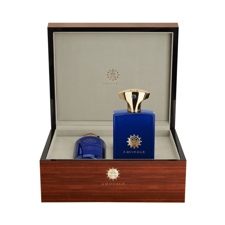 Amouage Interlude For Man EDP 100ml Set Ascent Luxury Cosmetics