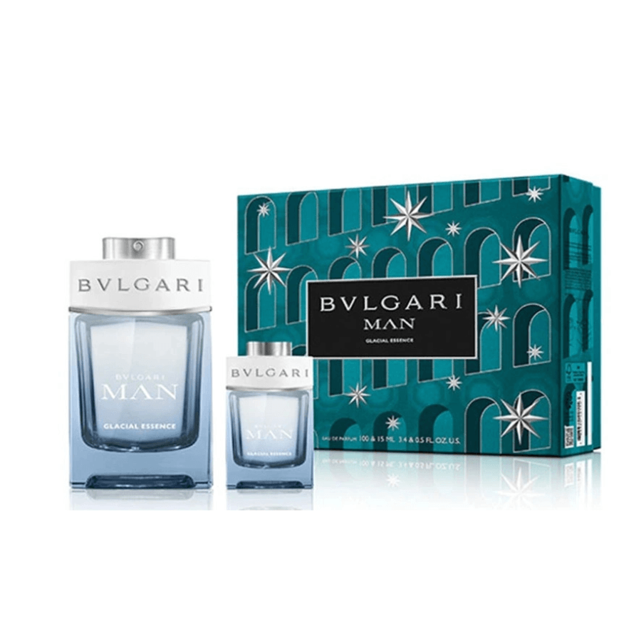 Bvlgari - Xmas 2023 - Man Glacial Essence EDP 100ml Set - Ascent Luxury Cosmetics