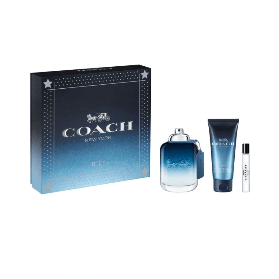 Coach - Father's Day 2022 - Blue EDT 100ml Set - Ascent Luxury Cosmetics