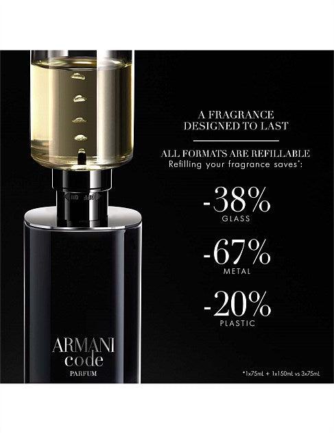 Giorgio Armani - Code for Men Le Parfum - Ascent Luxury Cosmetics