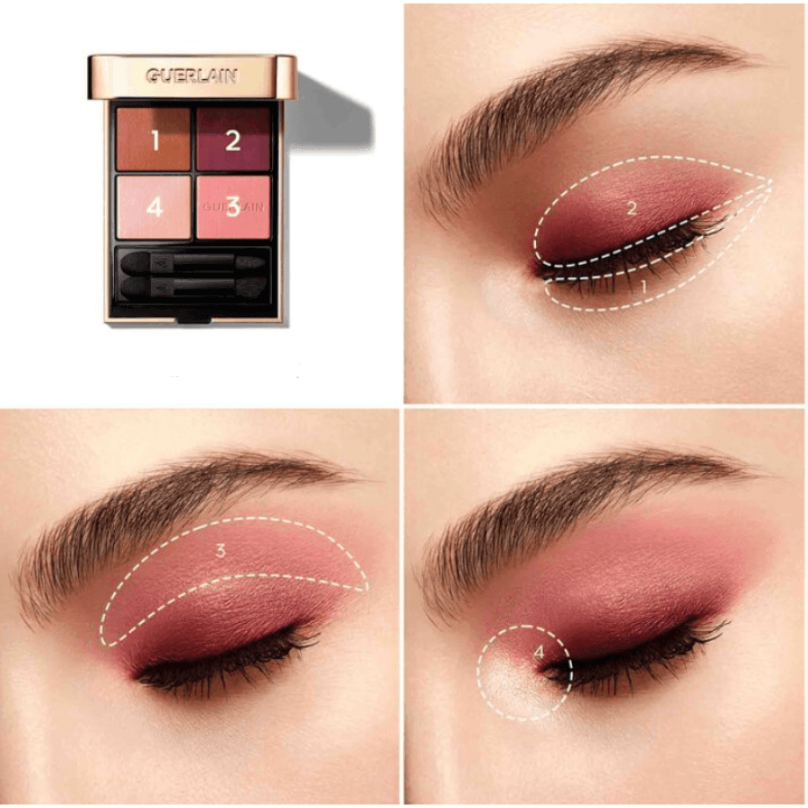 Guerlain - Ombres G Eyeshadow Quad - Ascent Luxury Cosmetics