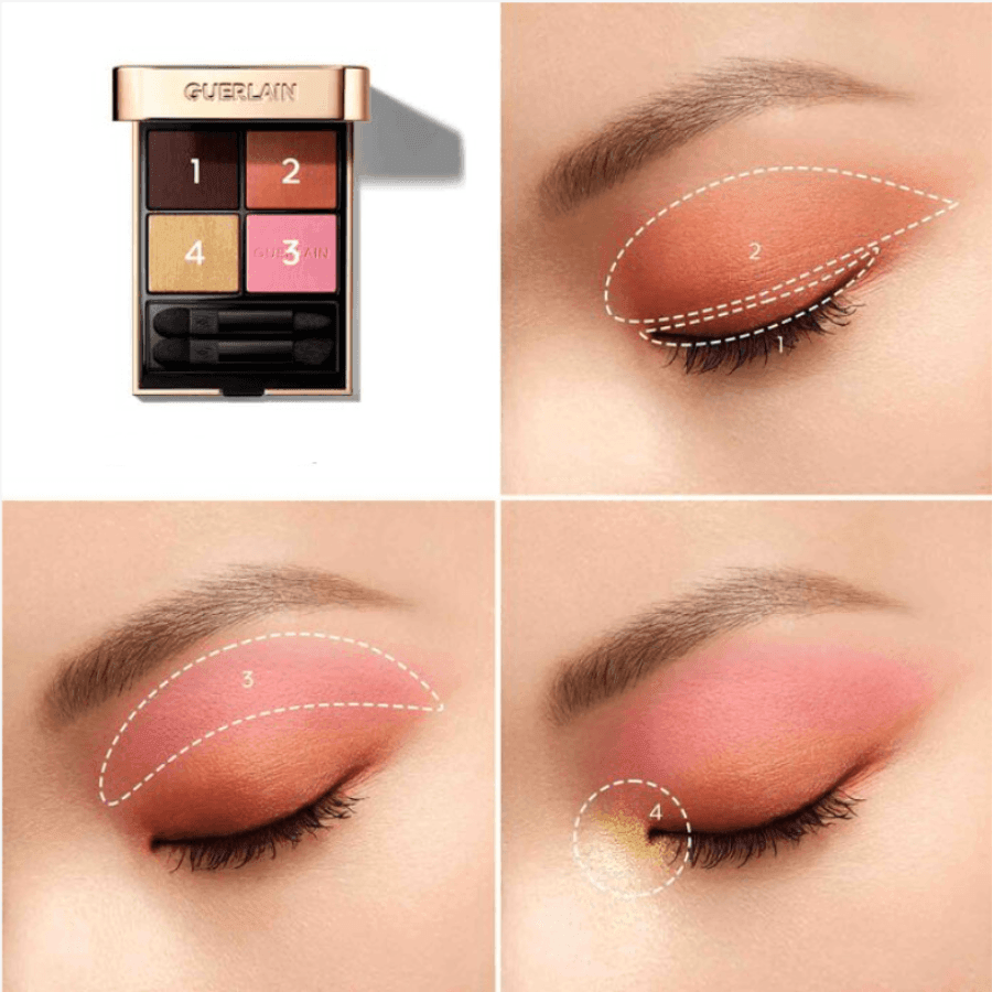 Guerlain - Ombres G Eyeshadow Quad - Ascent Luxury Cosmetics