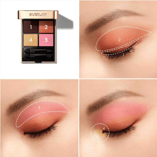 Guerlain - Ombres G Eyeshadow Quad - Ascent Luxury Cosmetics