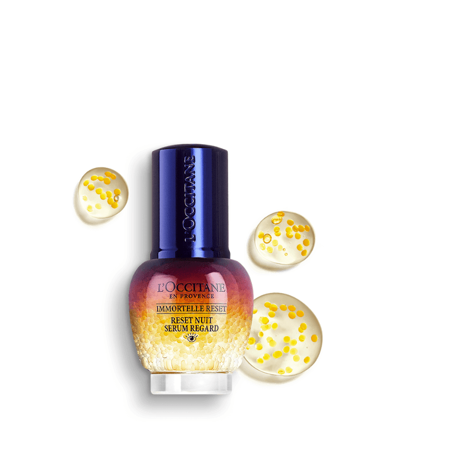 L'Occitane - Immortelle Reset Overnight Eye Serum 15ml - Ascent Luxury Cosmetics