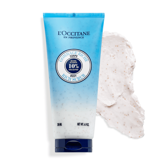 L'Occitane - Shea Butter Rich Body Scrub 200ml - Ascent Luxury Cosmetics