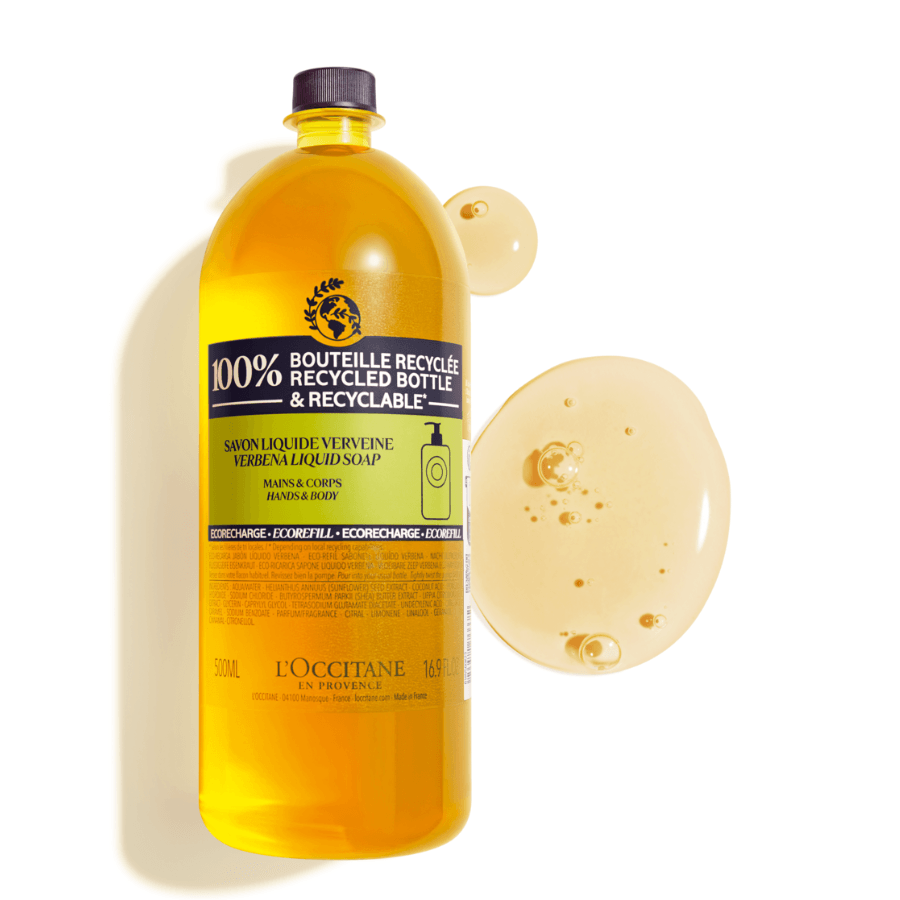 L'Occitane - Shea Liquid Soap Refill - Verbena 500ml - Ascent Luxury Cosmetics