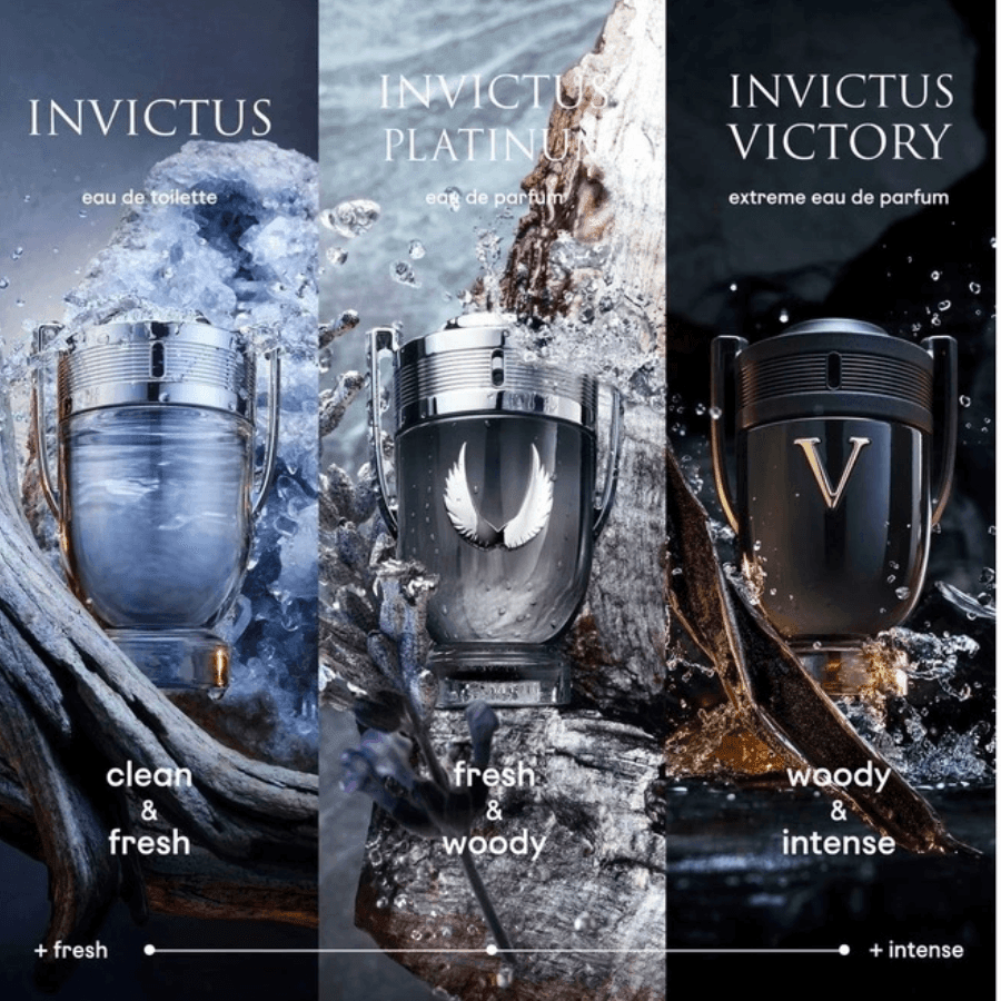 Paco Rabanne - Invictus Platinum EDP - Ascent Luxury Cosmetics