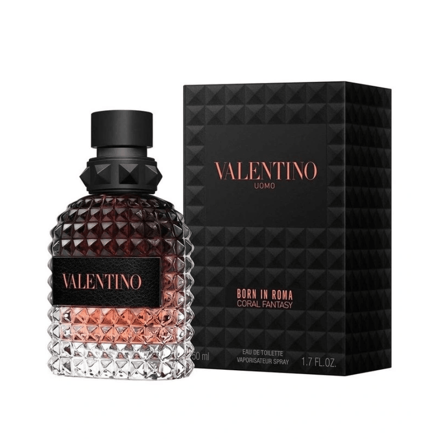 Valentino - Uomo Born In Roma Coral Fantasy EDT 50ml - Ascent Luxury Cosmetics