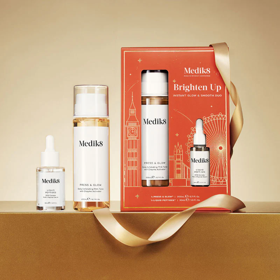 Medik8 - Xmas 2024 - Press & Glow Toner & Liquid Peptides Set