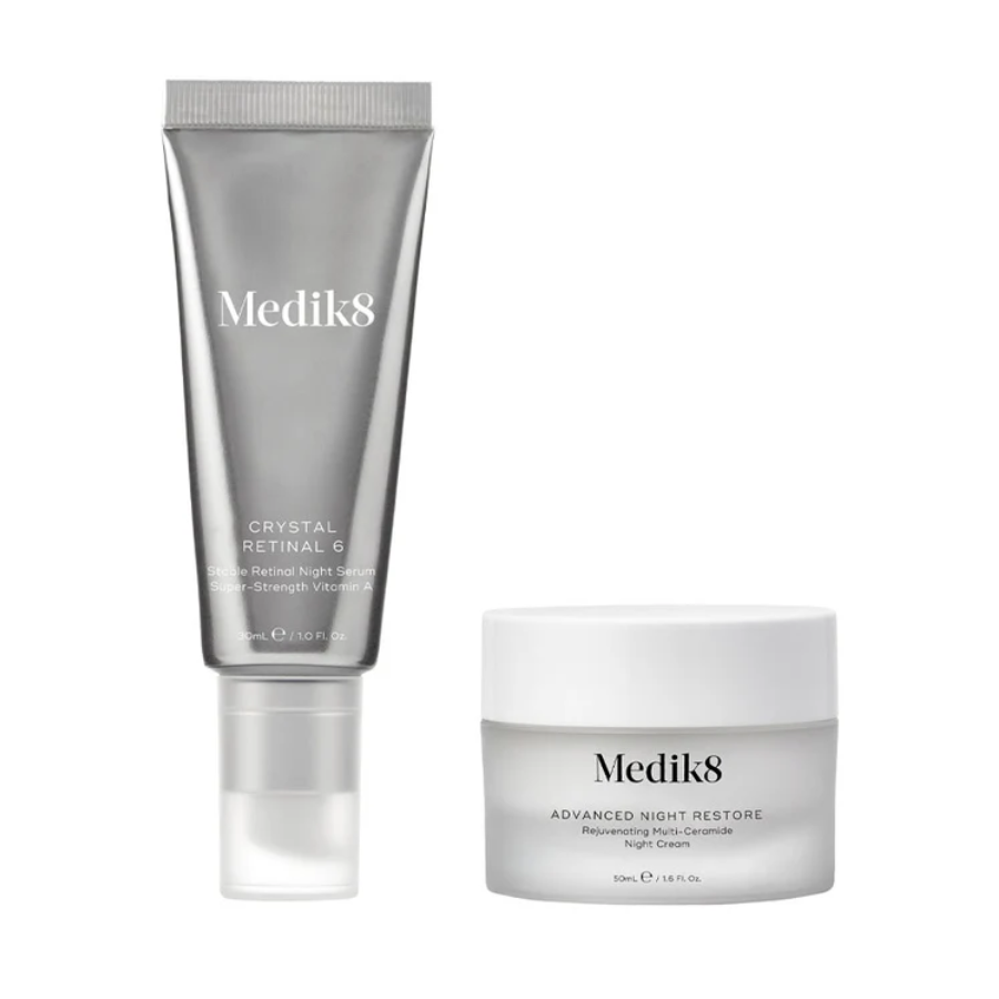 Medik8 - Xmas 2024 Crystal Retinal 6 & Advanced Night Restore Cream Set