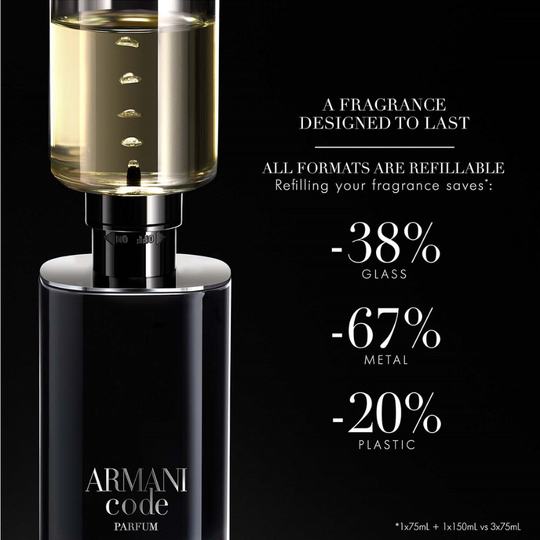 Giorgio Armani - Code for Men Parfum Refill 150ml