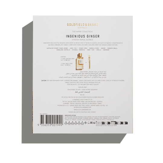 Goldfield & Banks - Xmas 2025 Ingenious Ginger Parfum Giftset