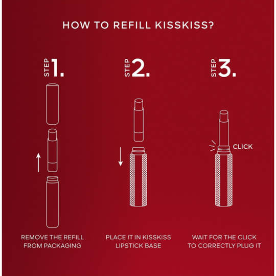 Guerlain - KissKiss Honey-Infused Intense Lipstick Refill