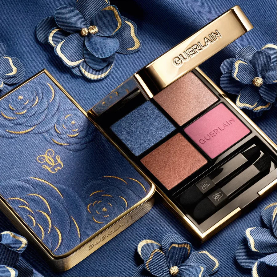Guerlain - Ombres G Eyeshadow Quad 396 Denim Blossom
