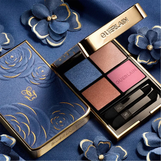 Guerlain - Ombres G Eyeshadow Quad 396 Denim Blossom
