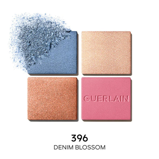 Guerlain - Ombres G Eyeshadow Quad 396 Denim Blossom