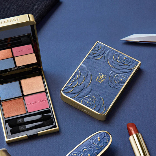 Guerlain - Ombres G Eyeshadow Quad 396 Denim Blossom