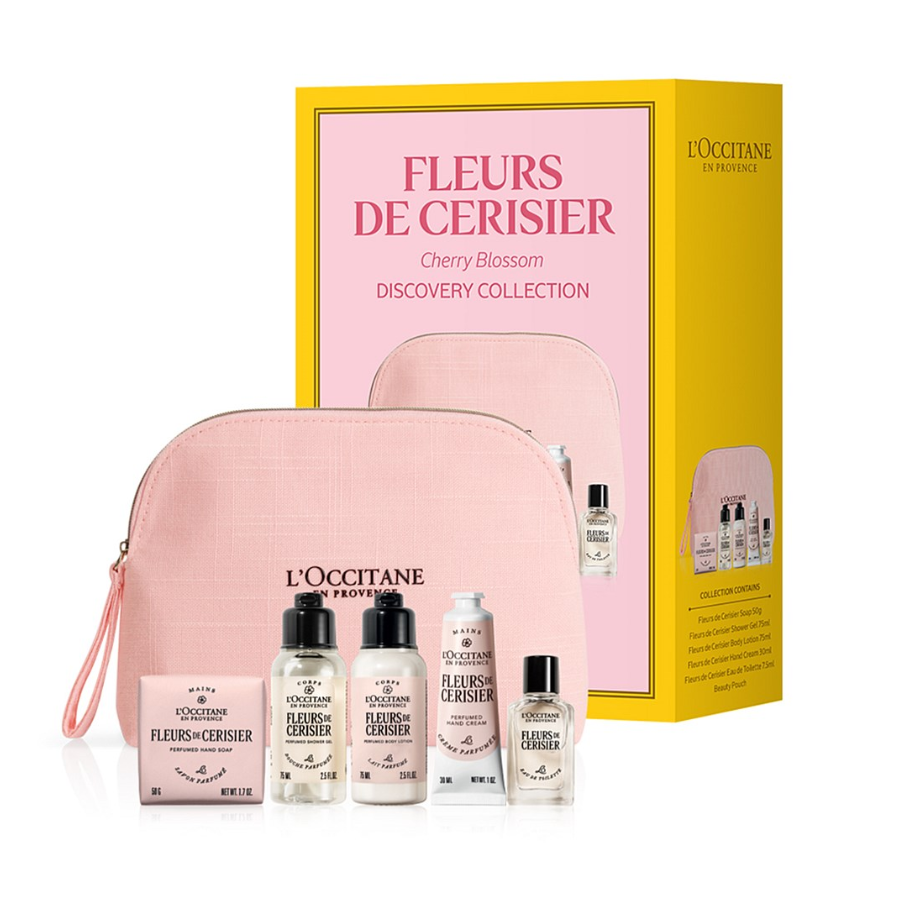 L'Occitane - Xmas 2025 - Cherry Blossom Discover Collection