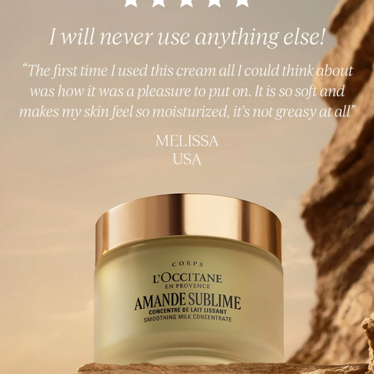 L'Occitane - Amande Sublime Smoothing Mlik Concentrate 200ml