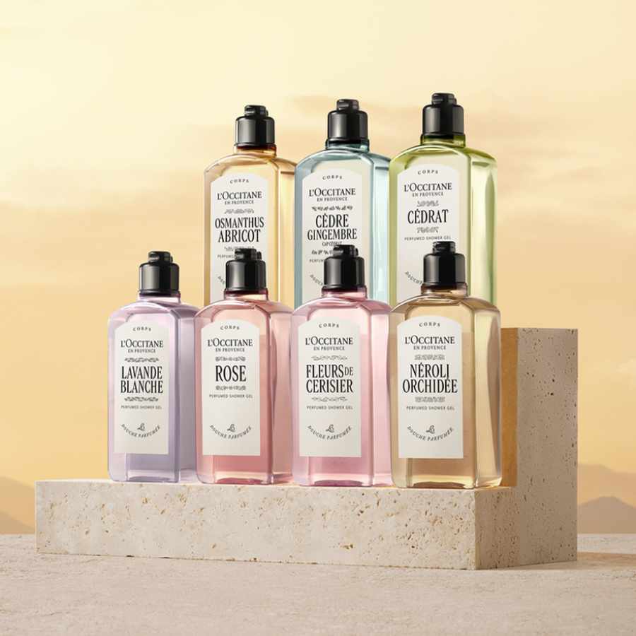 L'Occitane - Rose Perfumed Shower Gel 250ml