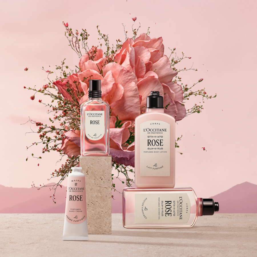 L'Occitane - Rose Perfumed Shower Gel 250ml