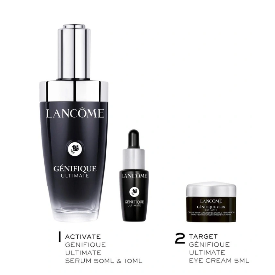 Lancome - Xmas 2025 - Genifique Ultimate Dual-Repair Serum Refillable 50ml Set