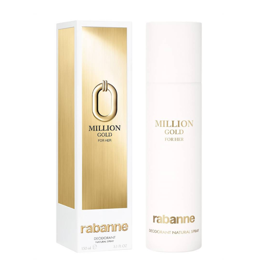 Paco Rabanne - Million Gold For Her Deodorant 150ml