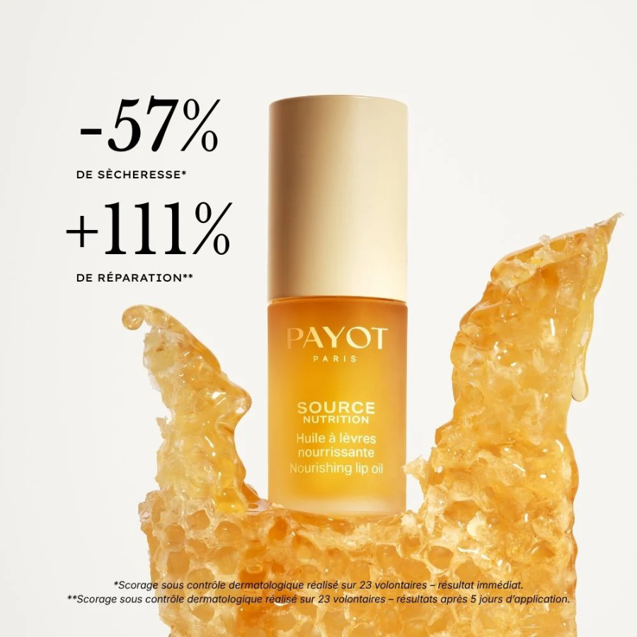Payot - Son Dưỡng Môi Dạng Dầu Dưỡng Ẩm Chuyên Sâu Source Nutrition 5ml