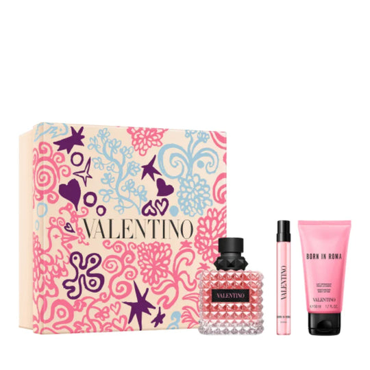 Valentino- Nước hoa Donna Born In Roma EDP Bộ quà tặng 100ml