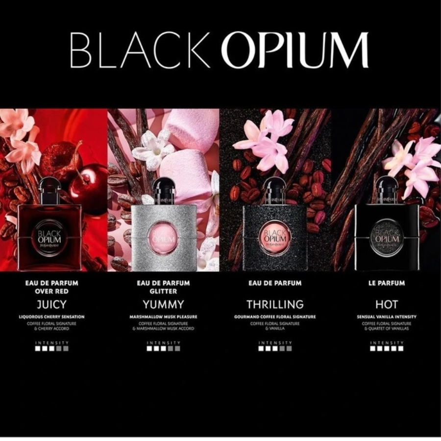 YSL - Black Opium EDP Glitter